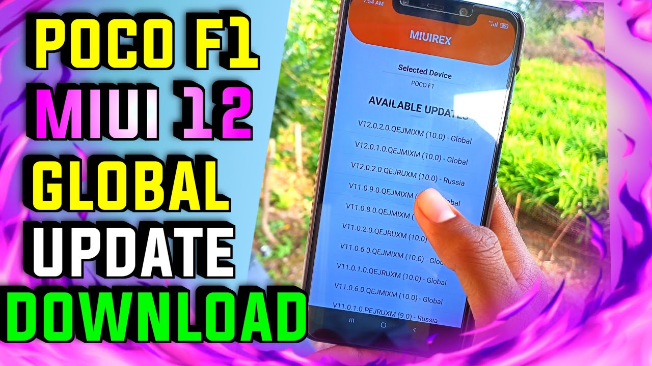 Global MIUI 12 Update On POCO F1 Download