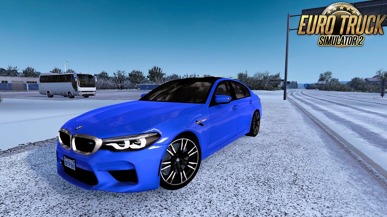 ✅ ▶BMW M5 F90◀ | ETS 2 1.39 | 🚦 CAR MOD | 4K