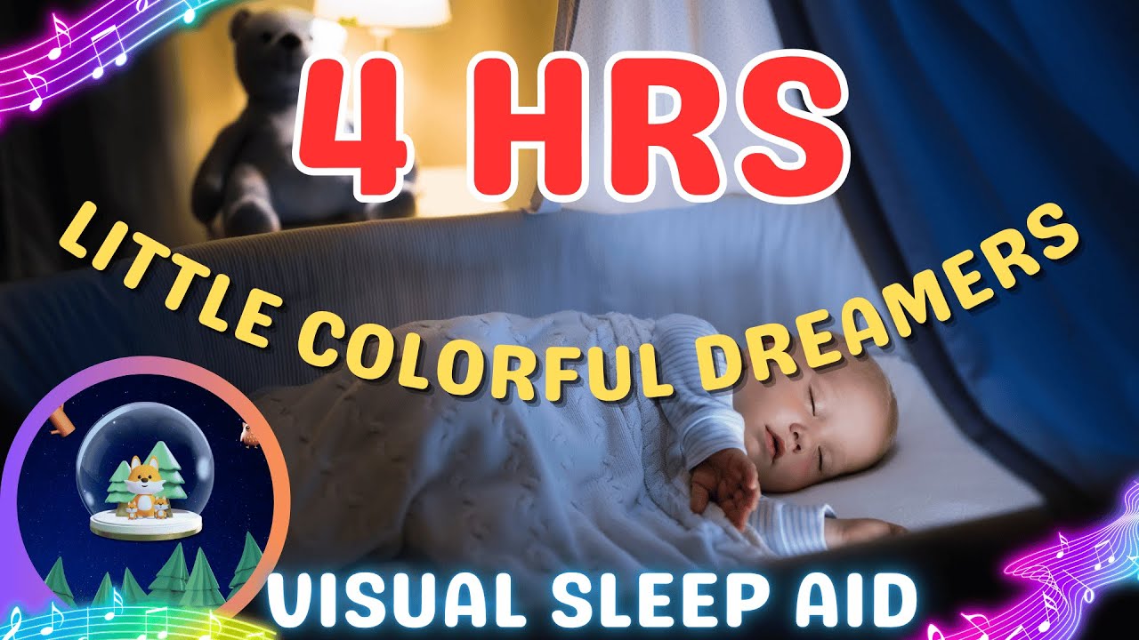 Cranky Baby Sleep Music Mobile 💖Mozart Lullaby 💖 Soothing Sounds