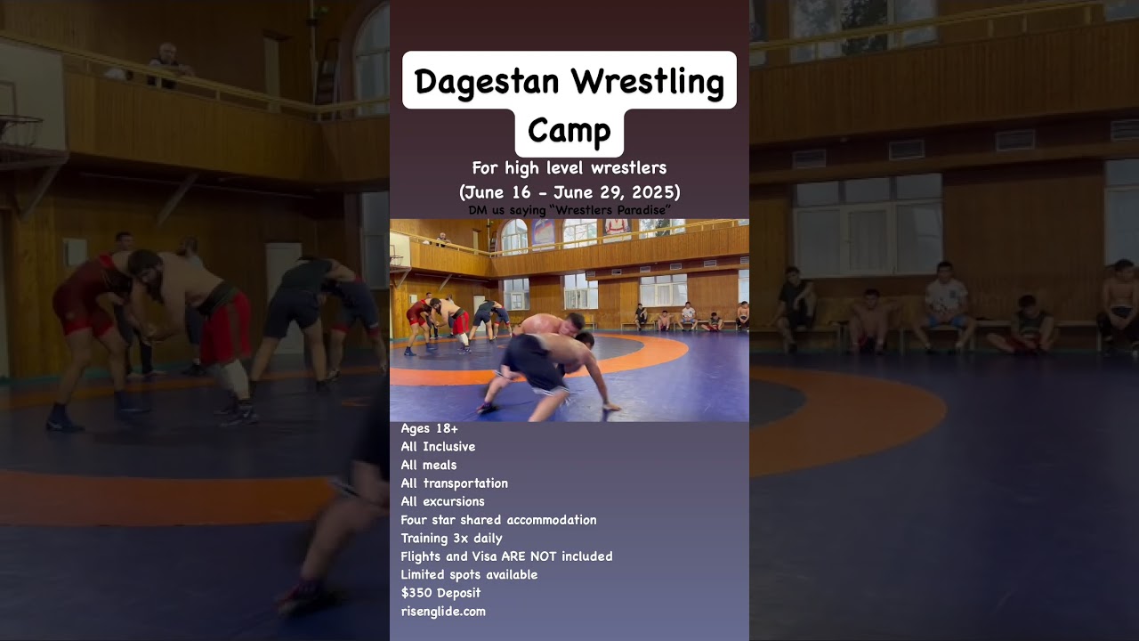 Summer Wrestling Camp in Dagestan