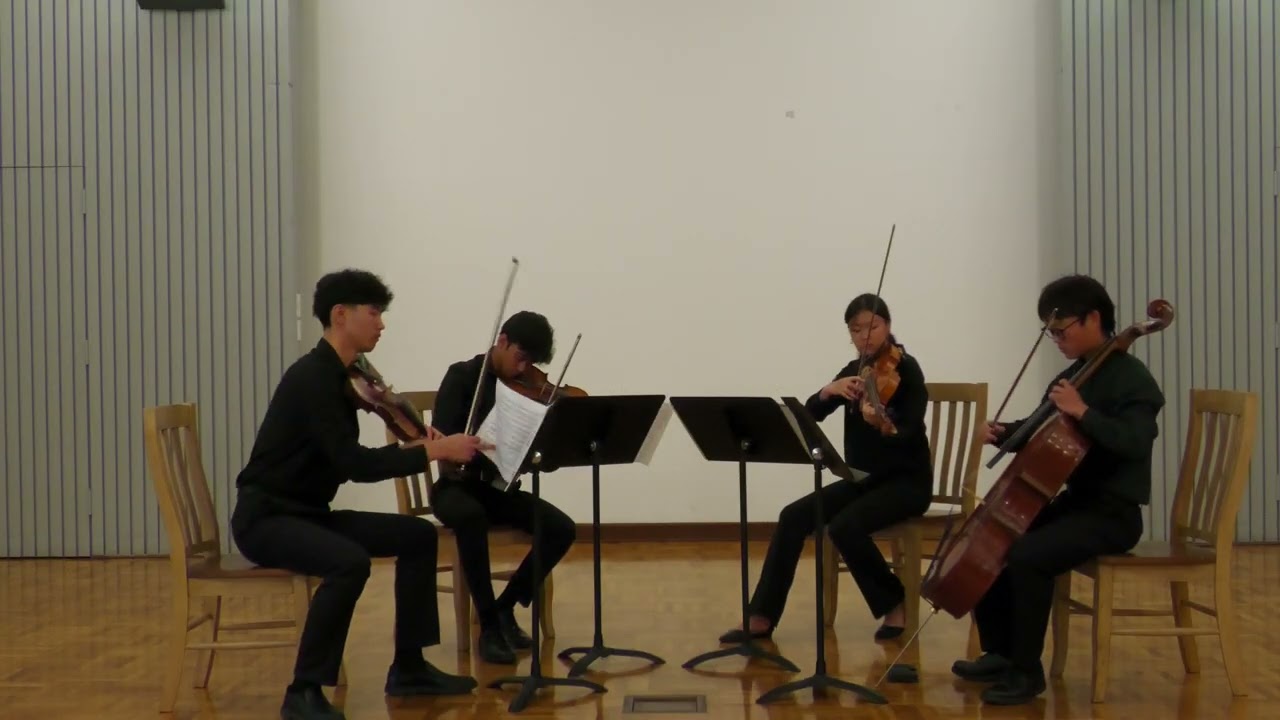 Ravel String Quartet in F Major | Chamber Academy | Palo Alto Chamber Orchestra