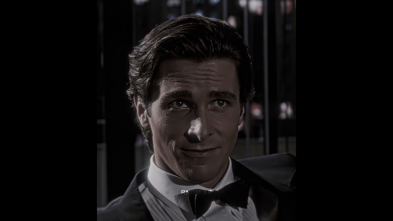 That stare 👀 | Patrick Bateman (4k) edit | h4rdjump1988 (Ultra Slowed)