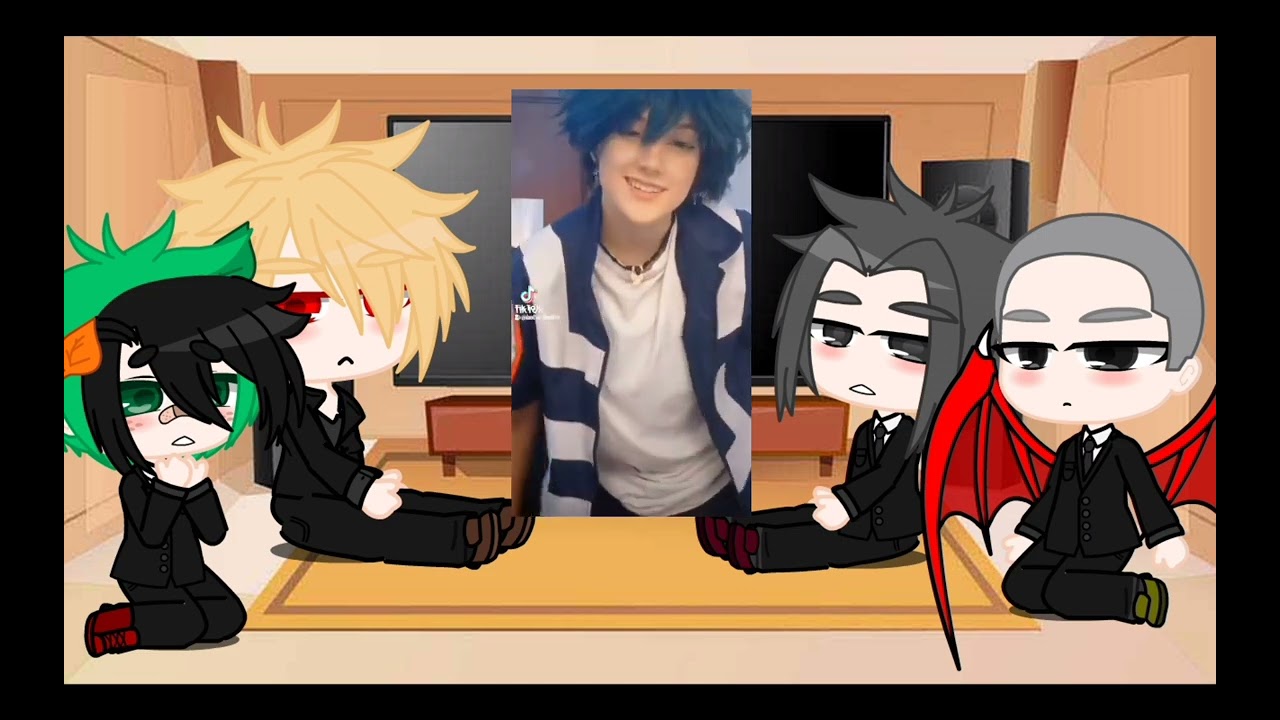 Los bullies de Deku reaccionan a Bakudeku (María Paula) gacha club