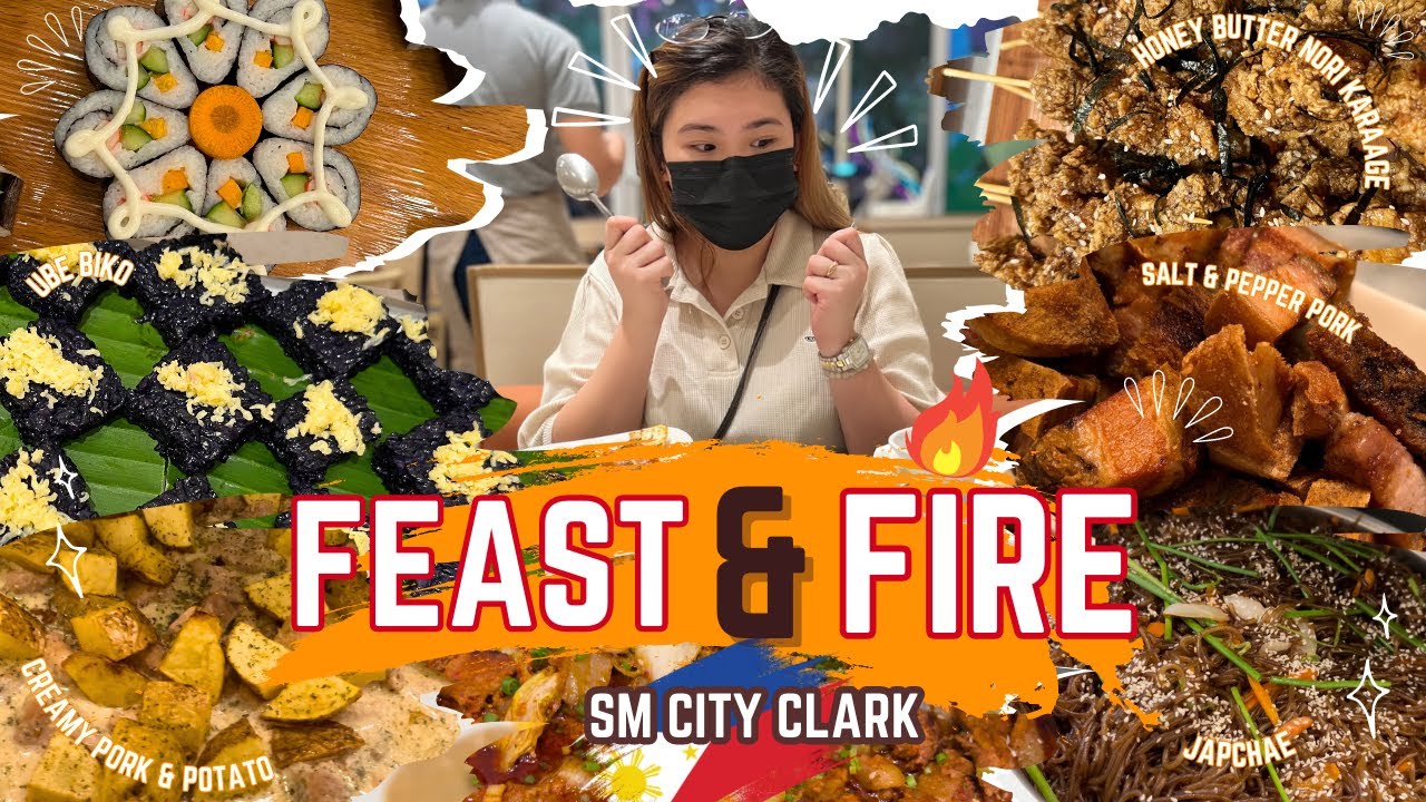 Безлимитный шведский стол Feast & Fire || SM Clark 🇵🇭