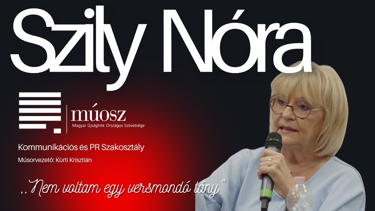 A valódi beszélgetés súlya – Szily Nóra volt a KPRSZ PRaliné Klub vendége