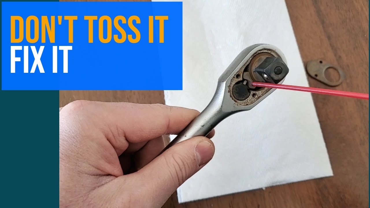 Stanley ratchet repair