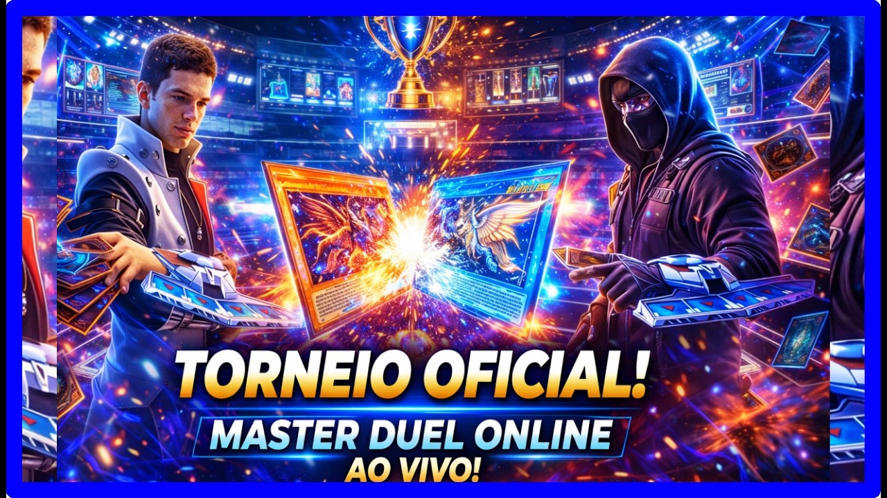 TORNEIO OFICIAL YU-GI-OH! MASTER DUEL AO VIVO😱DIA 7 DE MARÇO