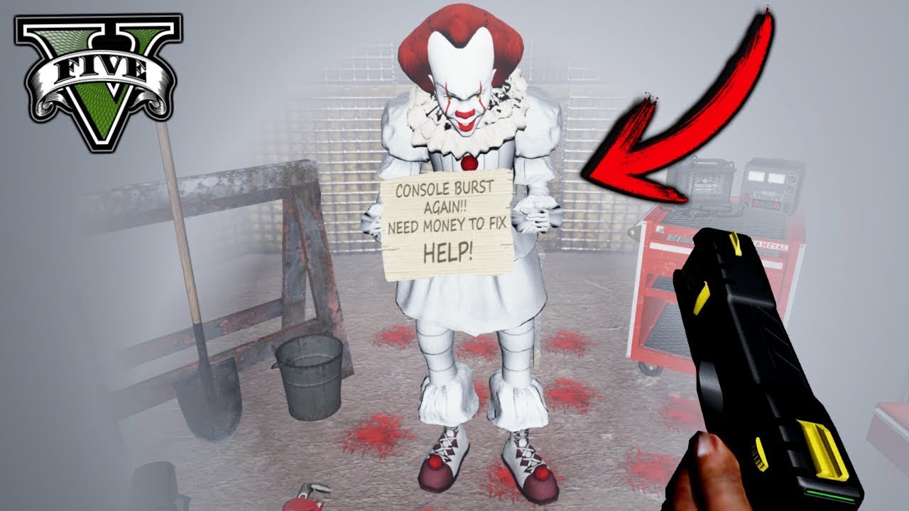 ESO EL PAYASO (IT) INTERROGATORIO SECRETO !! - GTA V [Secreto/Misterio/Mod]