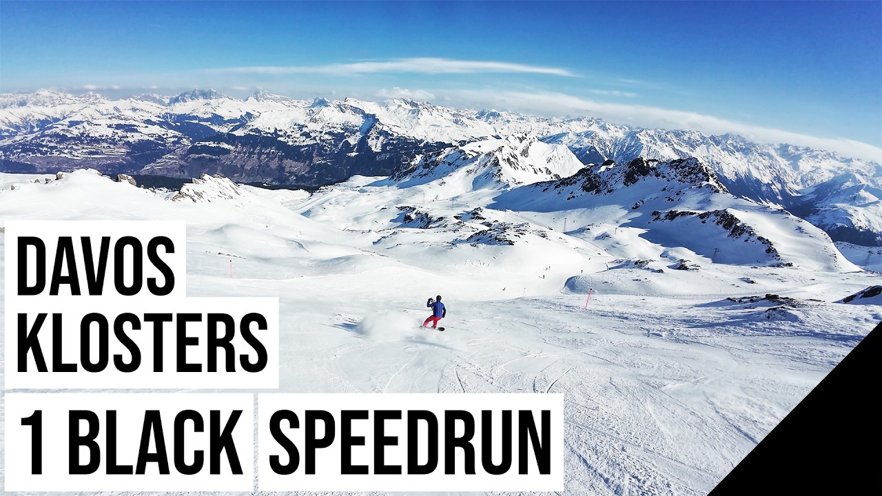 Davos Klosters (Parsenn), 1 ⚫ BLACK (Speedrun) #2 🇨🇭
