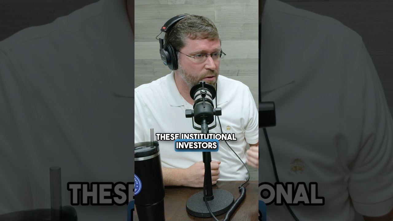 The Effect of Institutional Investors On The Market #shorts