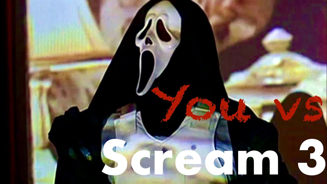 You vs Ghostface in scream 3 (2000) (new camera)