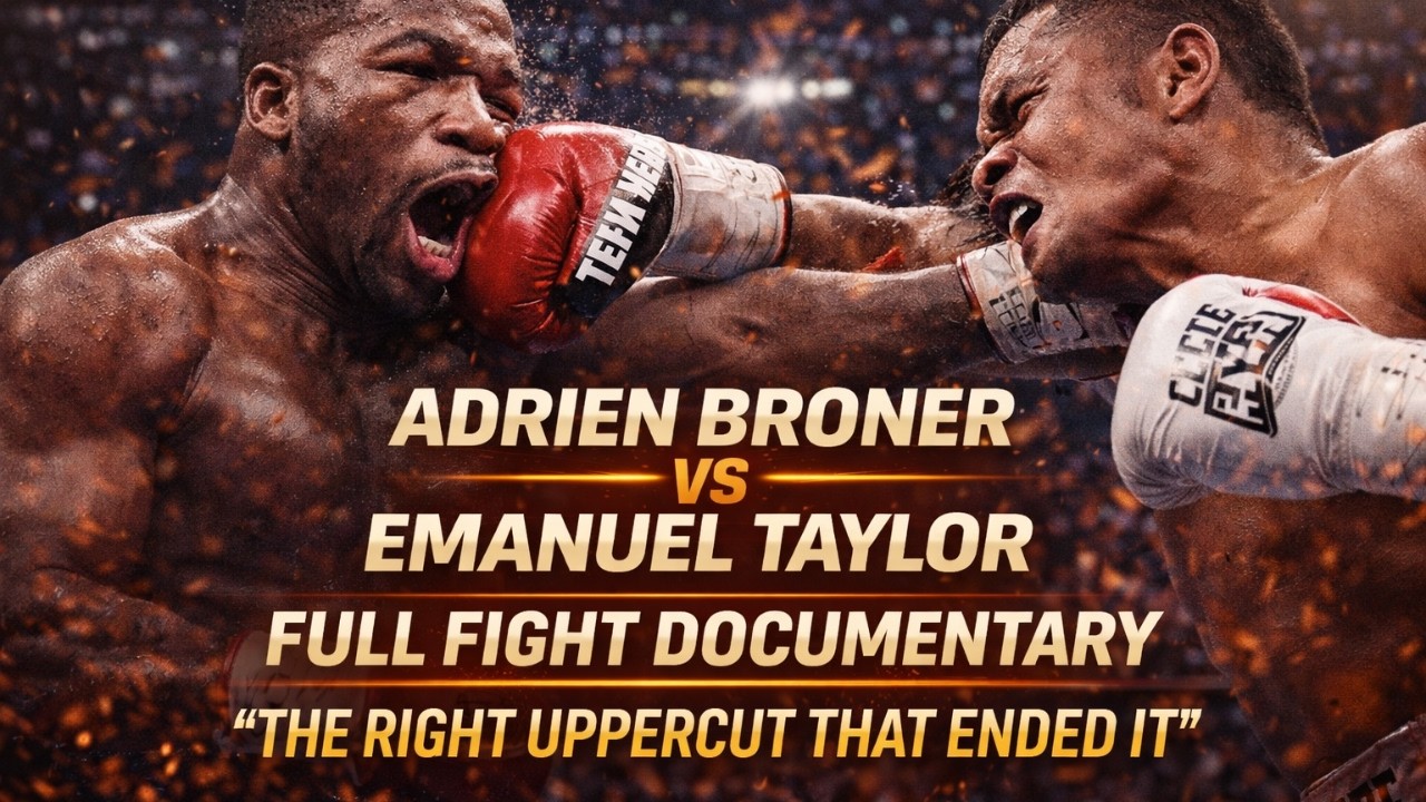 Adrien Broner vs Emanuel Taylor FULL FIGHT Documentary | The Right Uppercut That Ended It