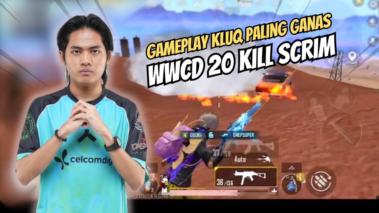 GAMEPLAY ADIKLUQ PALING GANAS‼️WWCD 20 KILL KAT SCRIM