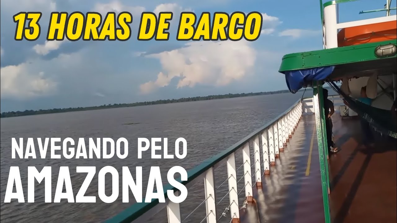 VIAGEM DE BARCO NA AMAZÔNIA: de FONTE BOA a ALVARÃES AMAZONAS 