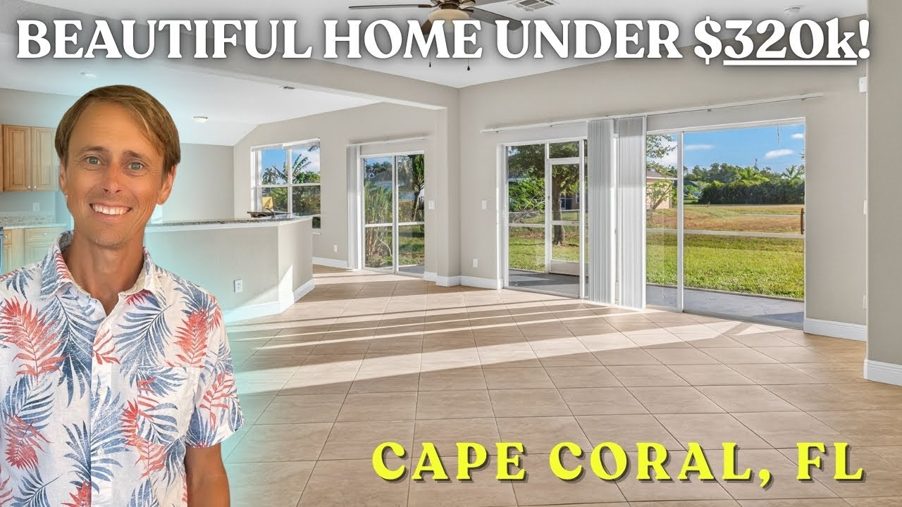 The BEST DEAL on a LARGE Entry-Level Home in Cape Coral, FL!