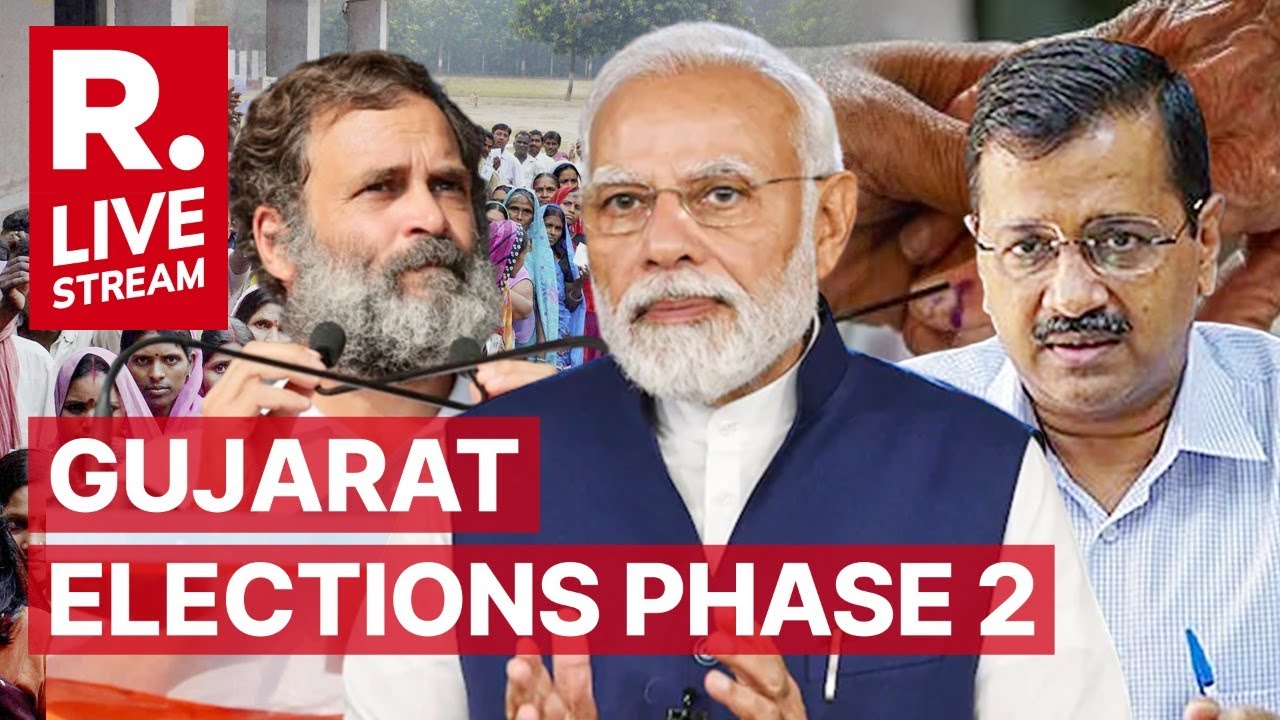 Gujarat Election LIVE: BJP vs Congress vs AAP In Phase 2 | Exit Poll With Arnab