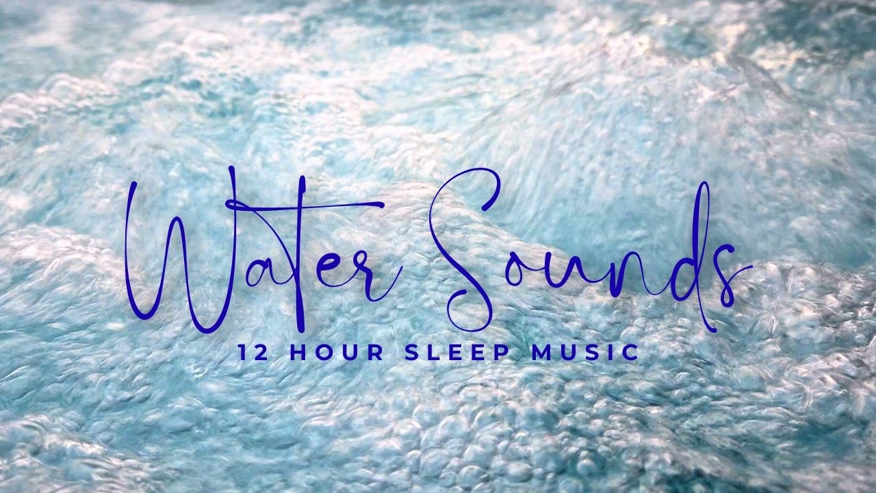12 Hour ~ Fade to Black Screen | Deep Sleep Relaxing Water Ambience