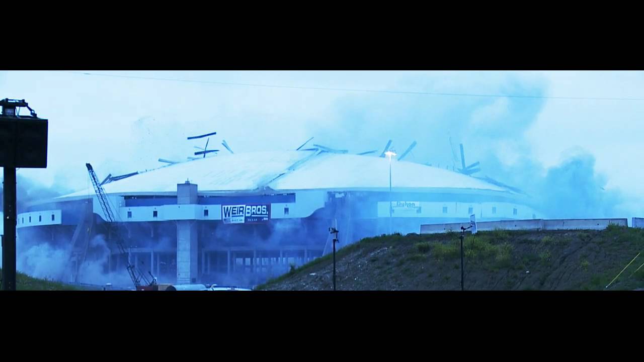 Dallas Cowboys Texas Stadium Implosion  in Slow Motion - Shoot Smash Boom: Episode 1 [In HD]