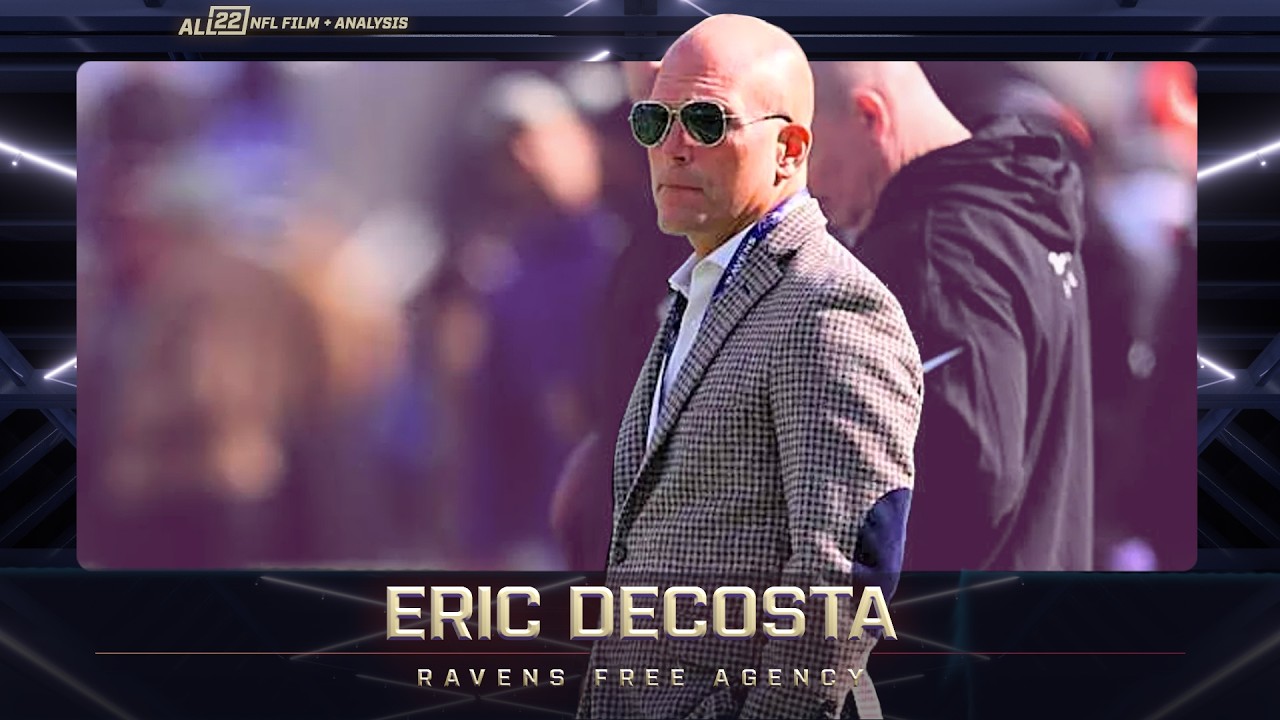 RAVENS FREE AGENCY VISION BOARD: HOW ERIC DECOSTA CAN ACE THE OFF-SEASON #ravens #ravensflock