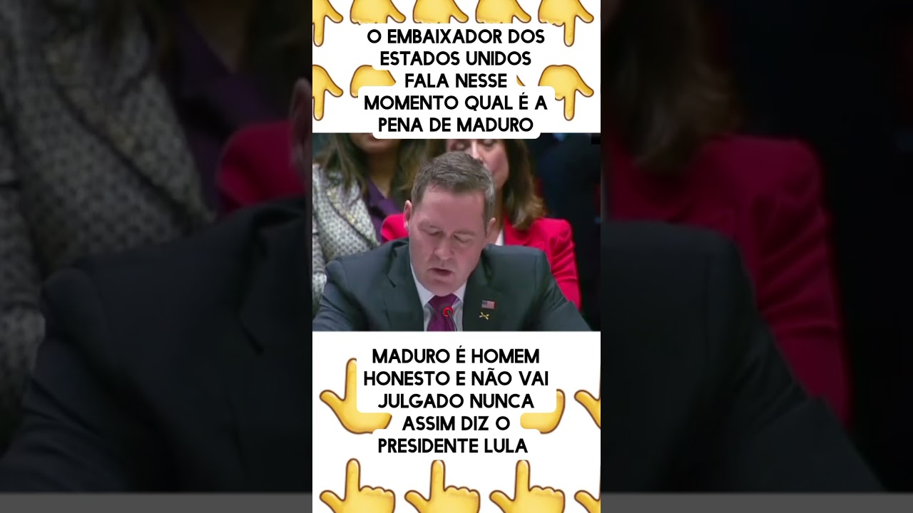 Maduro não vai ser julgado 