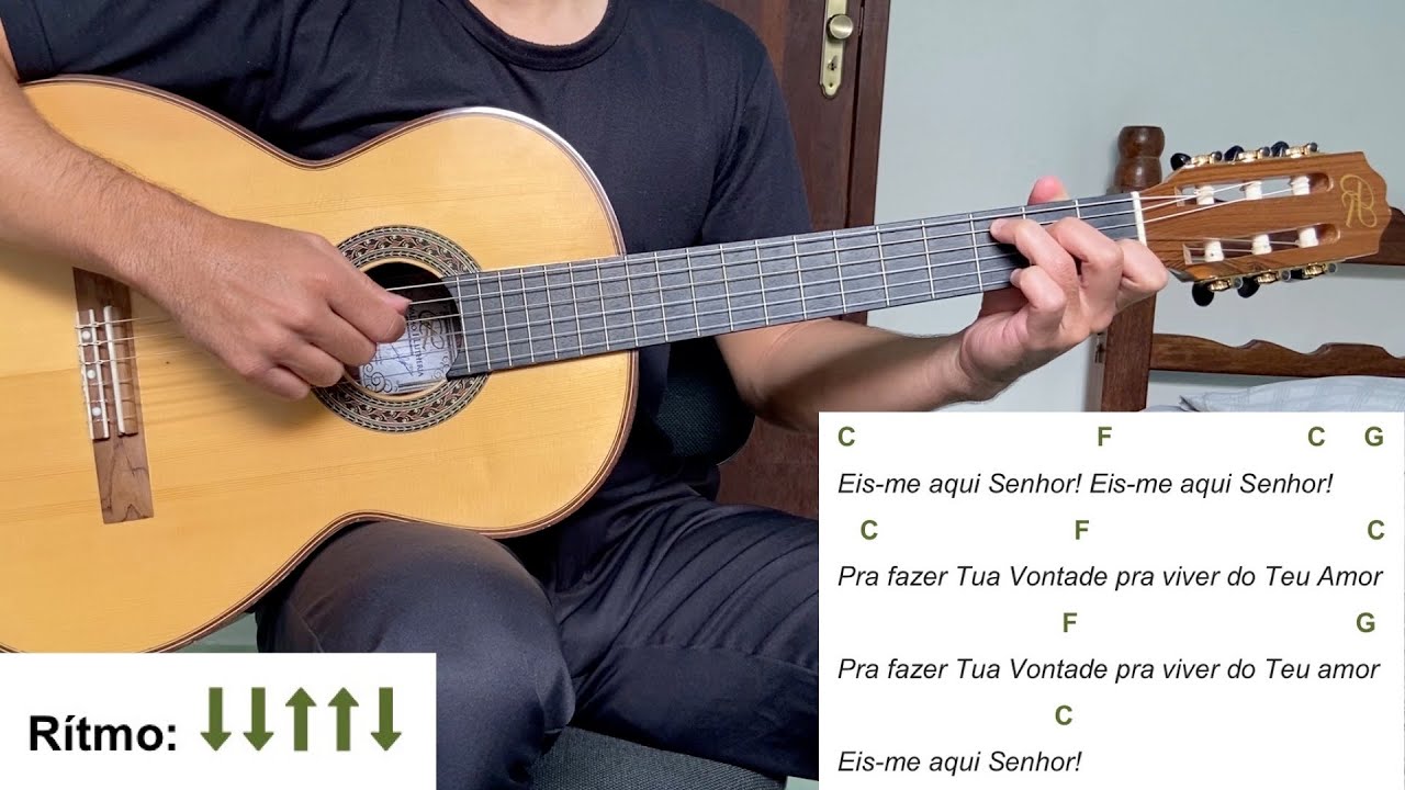 EIS-ME AQUI, SENHOR (canto de entrada) | como tocar no violão [letra e cifra]