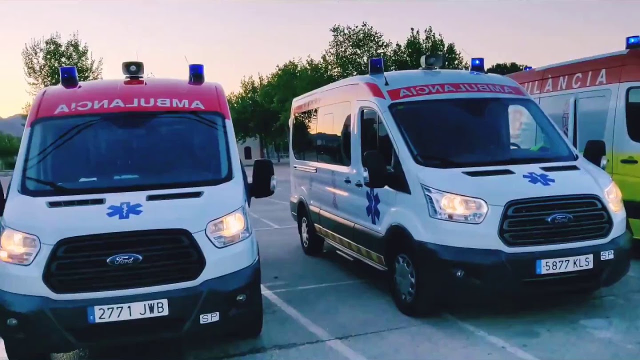 Volta amb les ambulàncies per Gandia 3/4/2020