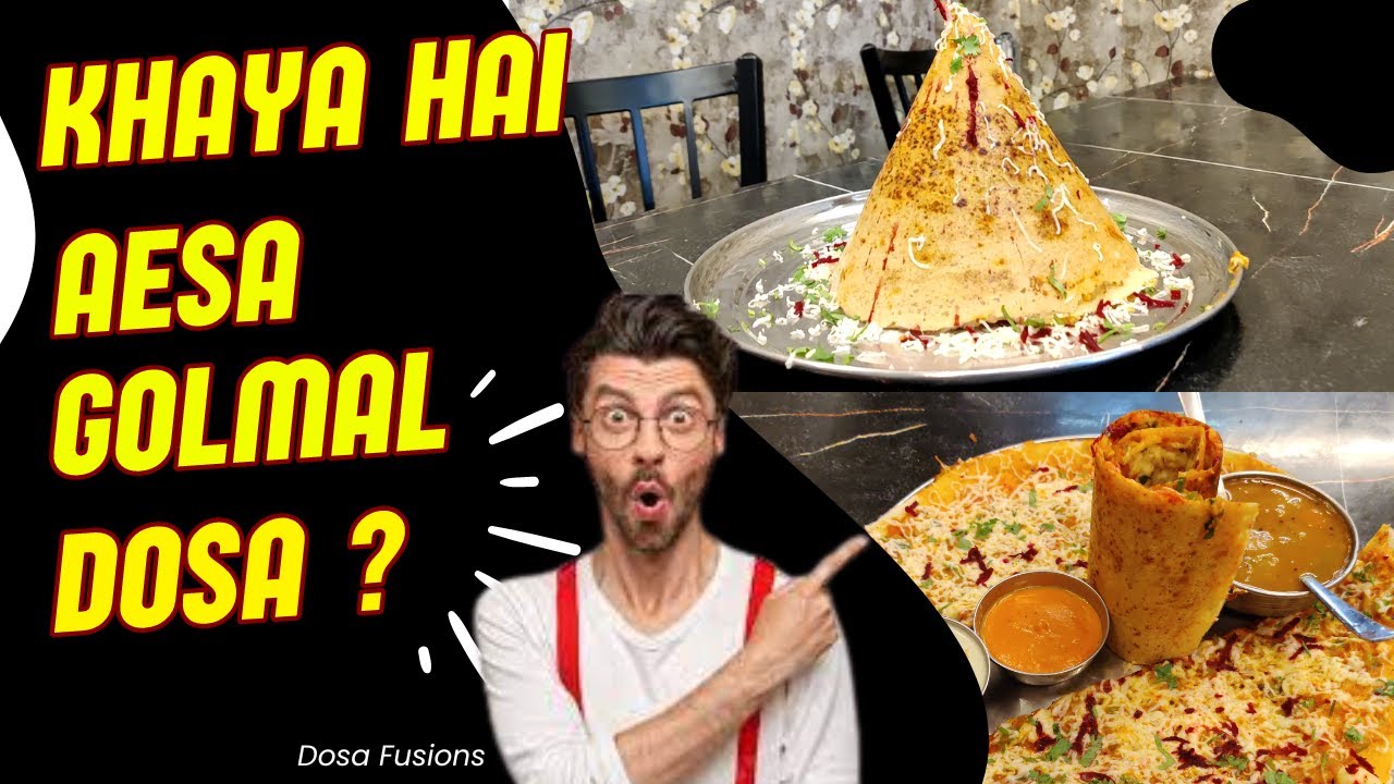 Rocket Dosa | Golmaal Dosa | Fushion Dosa - 131 Variety of Dosa | Tilak Nagar Metro Station