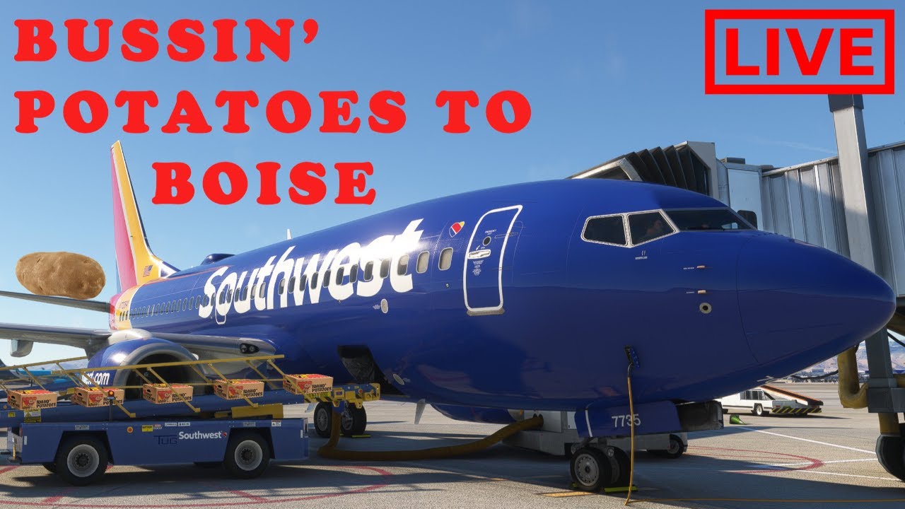 BUSSIN' POTATOES TO BOISE | MSFS2024 | PMDG 737-800