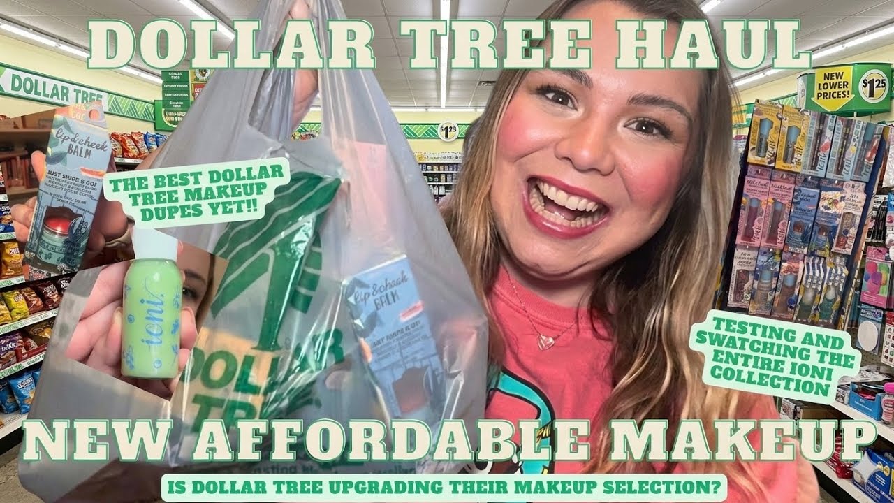 Пробую новую косметику из Dollar Tree 💚 Находки 2026 года, которых вы еще не видели