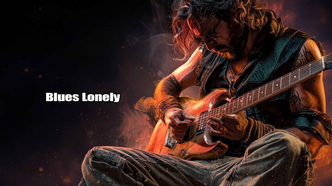 Slow Blues Guitar | Midnight Blues Male Vocal