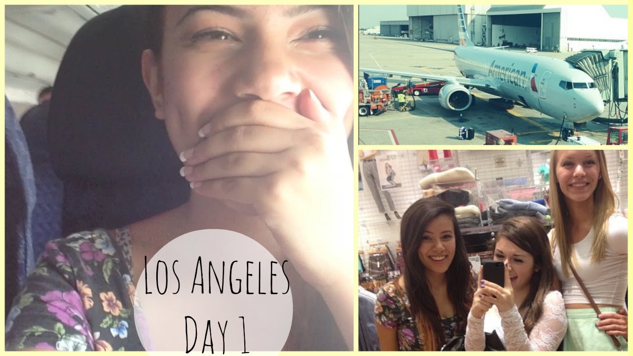 L.A. Day1 - Dancing, Flying, Room Tour, Shopping, Meeting NYX Team
