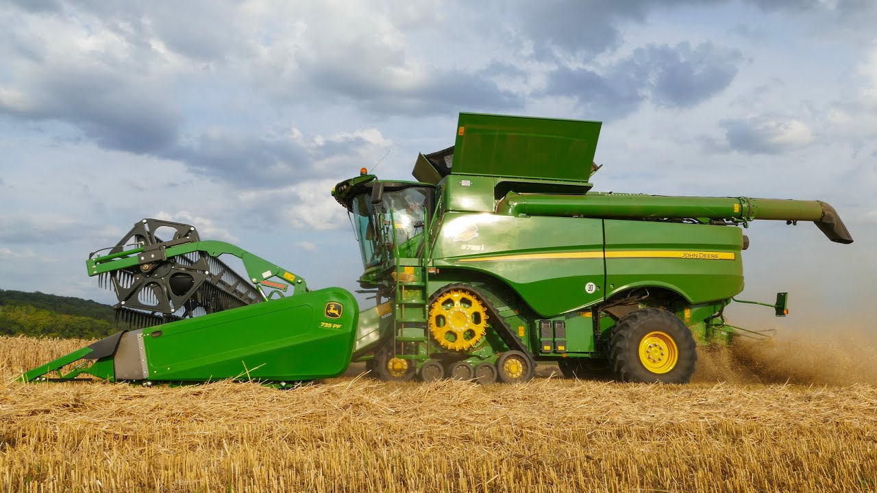 DEMO TOUR 2018 - NEW John Deere S785i + 735PF on new Soucy Tracks
