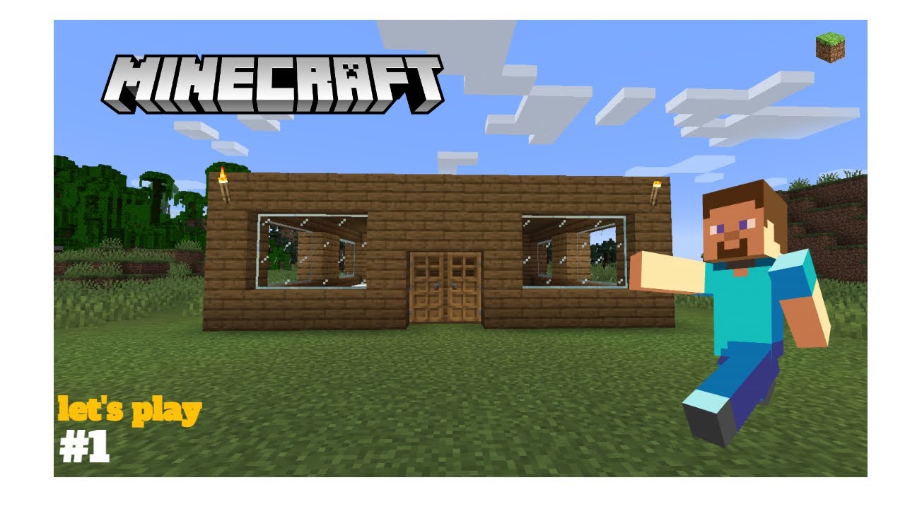 I BUID MY HOUSE IN MINECRAFT | LET'S PLAY #1| NF7 Gaming