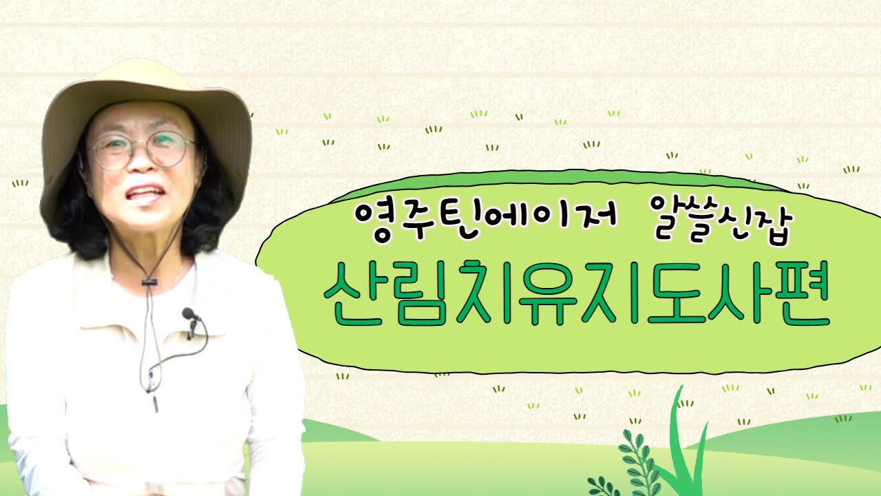 [진로] 숲으로 사람을 살린다?!!  산림치유지도사편 2편