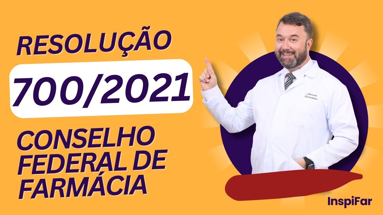 Resolução CFF 700/2021 | Prof. Alexandre Martins