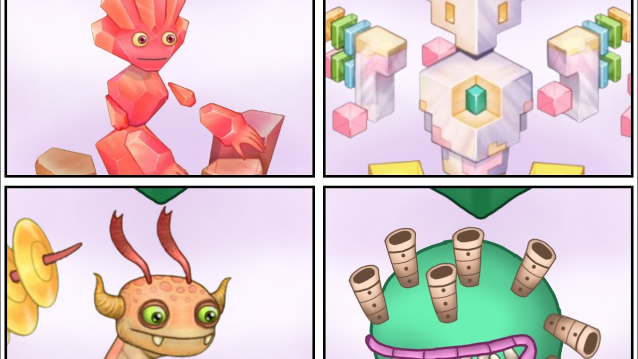 My Singing Monsters: The Ethereal Journey - Crystal Island Individual Sounds