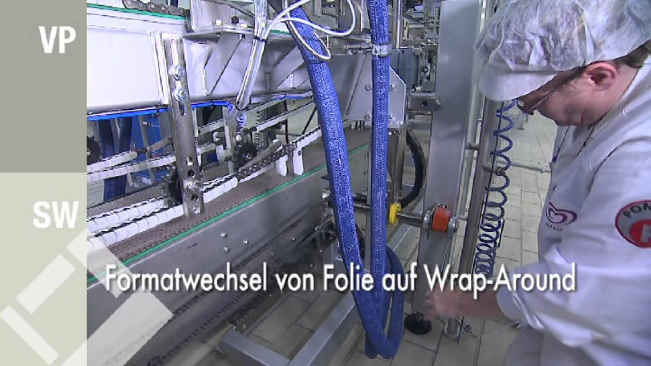 Packaging machine VP501 & Shrink Wrapper SW60-30 - for film and wrap around solutions
