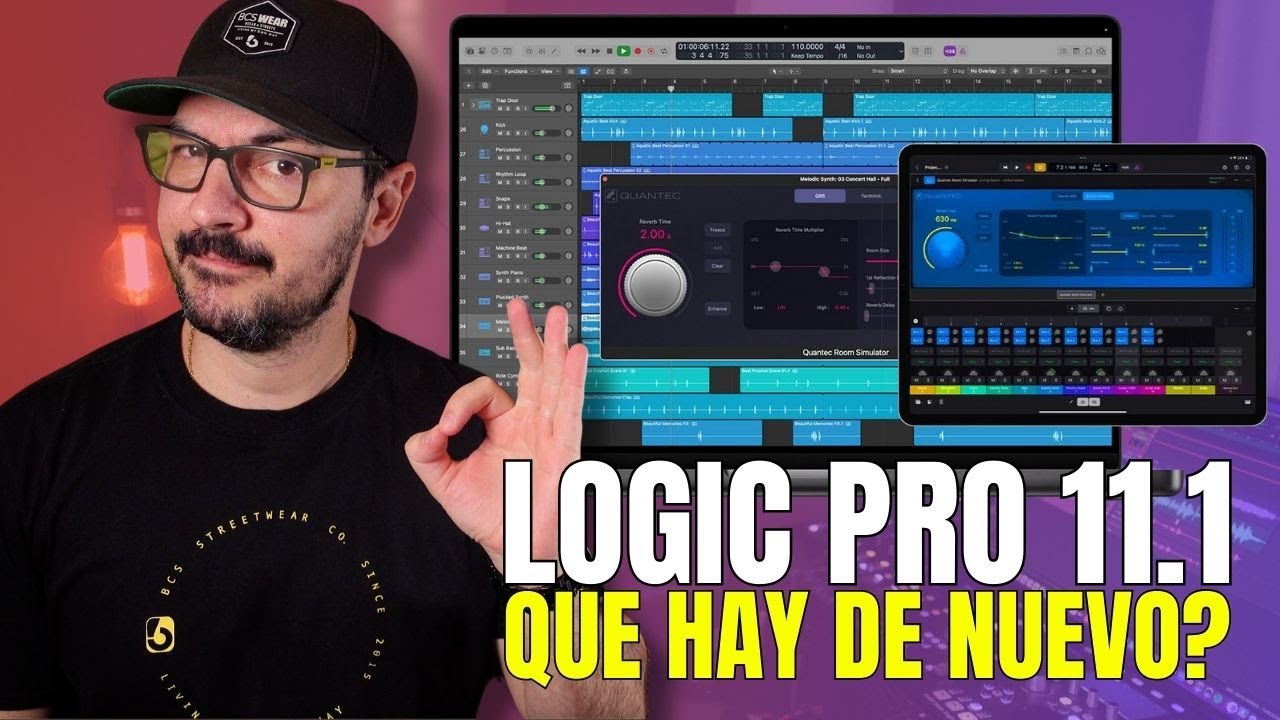 LOGIC PRO 11.1 // Que hay de NUEVO? (Quantec, Move Mixer Tracks, Search Plugins & Más!)