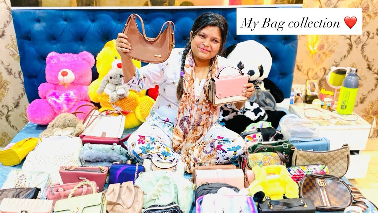 My bag collection || vlog #6 || #viral #trending #collection #youtube #vlog 