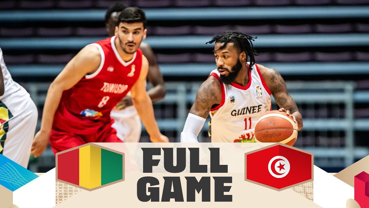 Guinea v Tunisia | Full Basketball Game | FIBA Basketball World Cup 2027 African Qualifiers