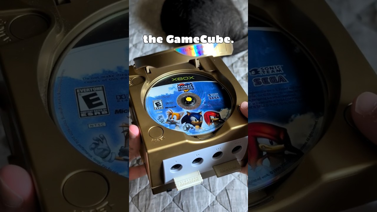 GameCube Sonic Games Hit Different... #sonic #sonicthehedgehog #gaming #gamecube #nintendo