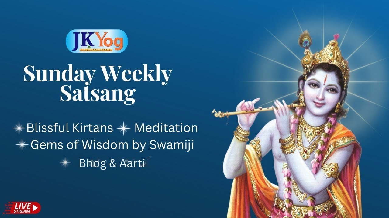 JKYog Weekly Satsang | Lecture By Swami Mukundananda | Devotional Kirtan| Jan 24th 2026
