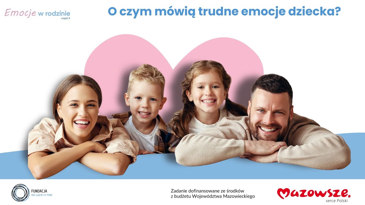 Emocje w rodzinie cz. 2: O czym mówią trudne emocje dziecka?