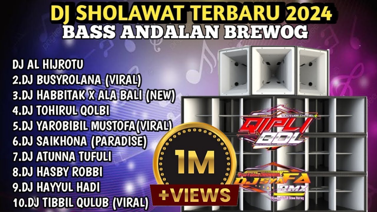 DJ SHOLAWAT TERBARU 2024 FULL BASS HOREG ANDALAN BREWOG COCOK BUAT CEK SOUND HAJATAN DJ SYAFA RMX