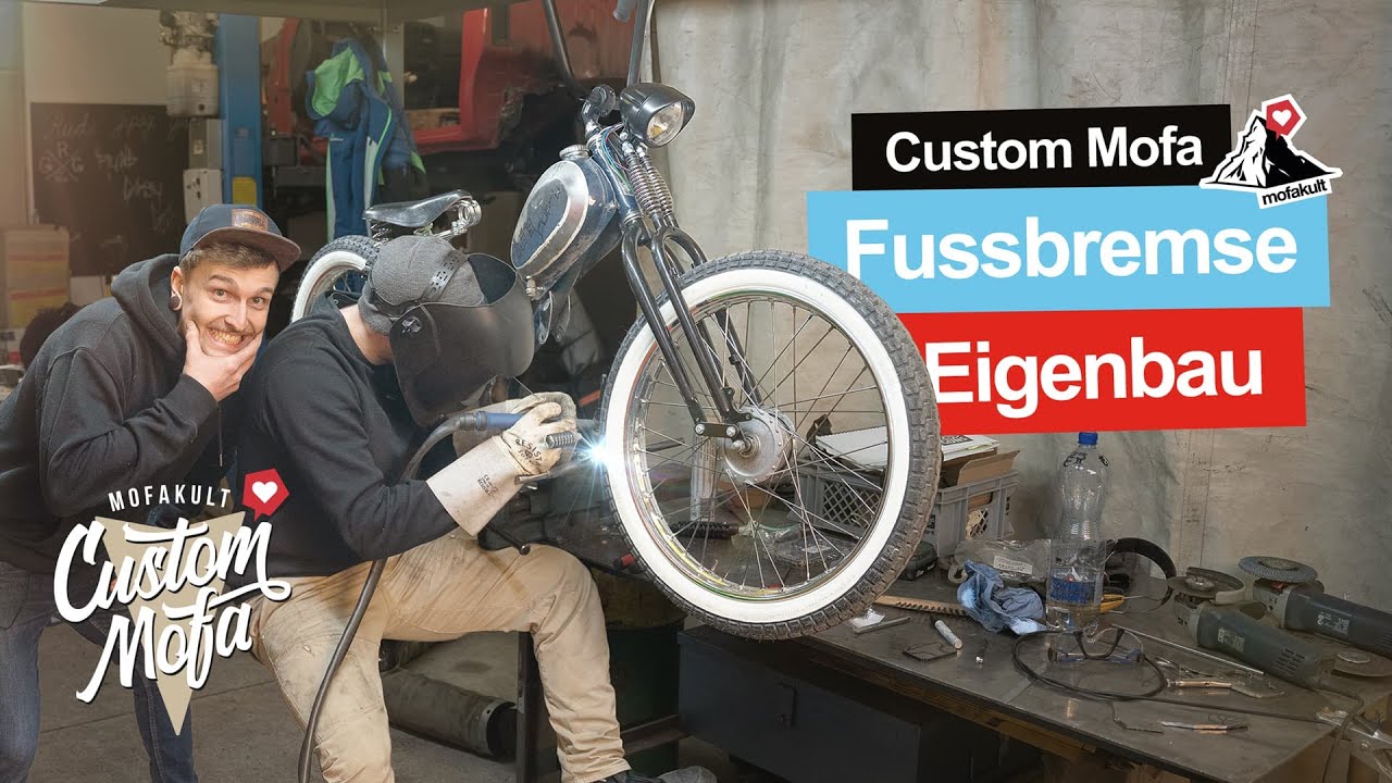 CUSTOM MOFA PROJEKT | FUSSBREMSE | Ob das funktioniert?