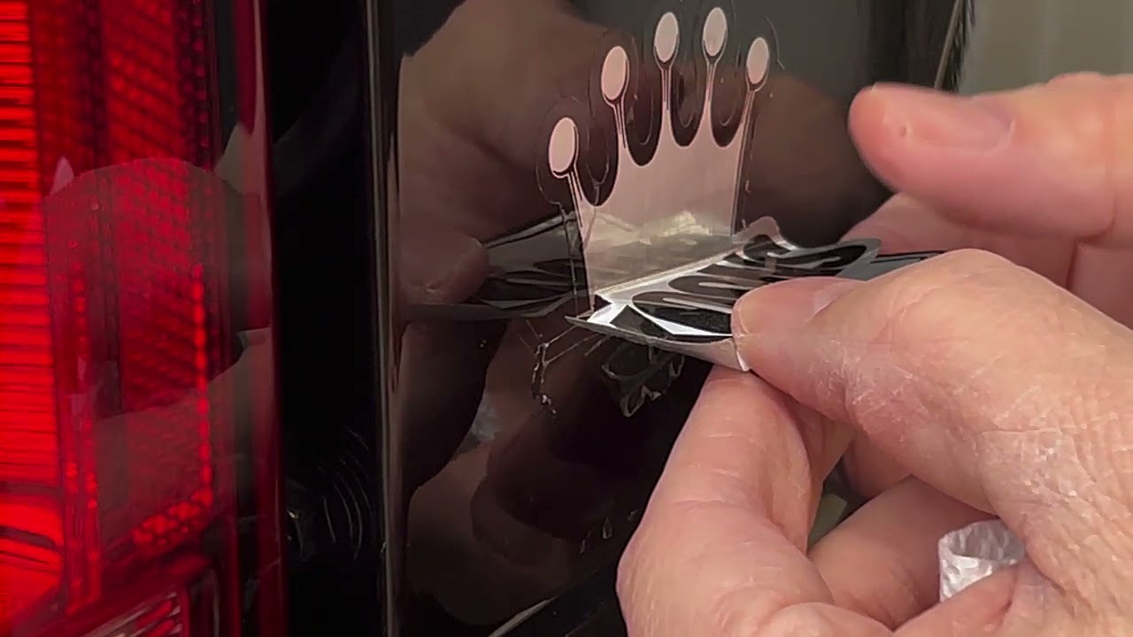 Using 'Goo Gone' to Remove Window Stickers & Dealer Decal from a Ford F150: This Stuff is AWESOME!