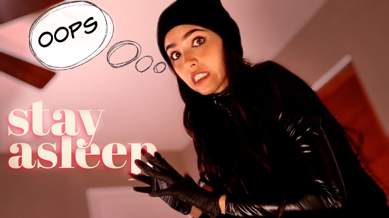 ASMR Glow: Burglar Makes You Fall Back ASLEEP