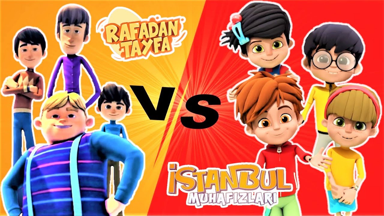 RAFADAN TAYFA vs İSTANBUL MUHAFIZLARI / Dehliz Macerası Rap Şarkısı Savaşları (TRT Çocuk 2022)