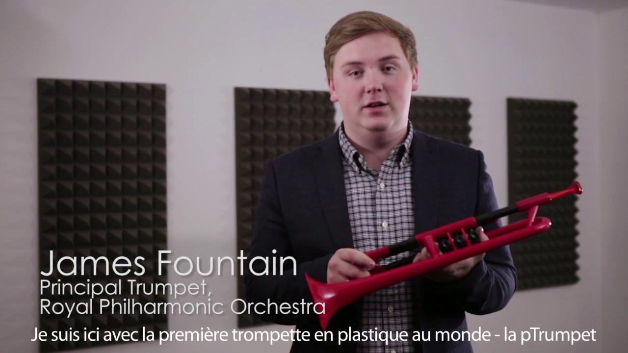 Trompette plastique pTrumpet Sib par James Fountain