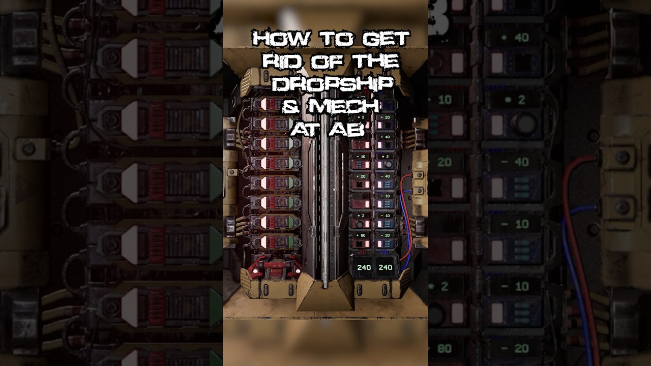 How To Get Rid Of The Mech & Dropship From A Abandon Bunker - SCUM #scum #survival #survivalgaming